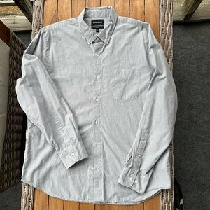 Bonobos Men's Light Gray Casual Shirt